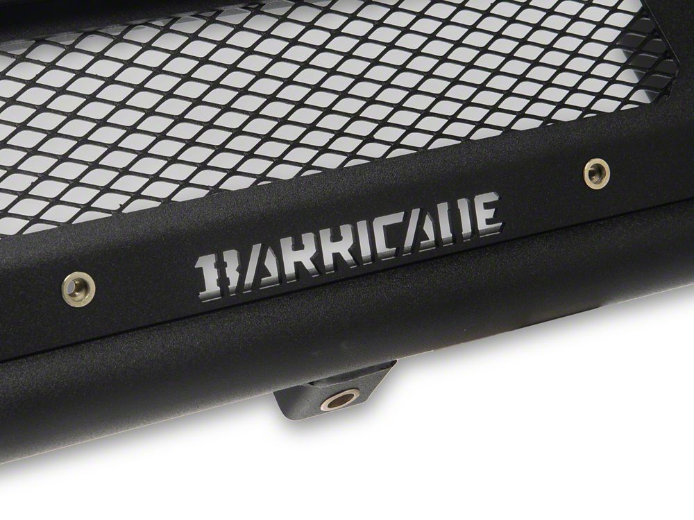 Barricade HD4 Tubular Front Bumper with LED Fog Lights (24-26 F-150, Excluding Raptor)