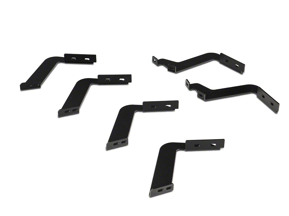 Barricade S6 Running Boards; Textured Black (10-13 4Runner SR5; 10-24 4Runner Limited, Nightshade, TRD Sport)