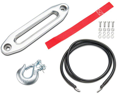 Barricade 9,500 lb. Winch with Synthetic Rope (Universal; Some Adaptation May Be Required)