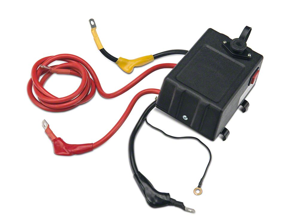 Barricade 9,500 lb. Winch with Synthetic Rope and Wireless Control (Universal; Some Adaptation May Be Required)