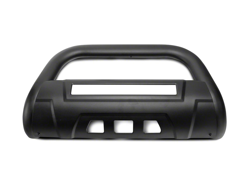 Barricade 3.50-Inch Bull Bar with Skid Plate and 20-Inch Dual Row LED Light Bar; Black (05-15 Tacoma)