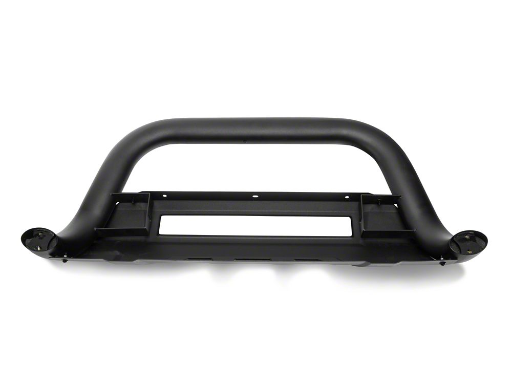 Barricade 3.50-Inch Bull Bar with Skid Plate and 20-Inch Dual Row LED Light Bar; Black (05-15 Tacoma)