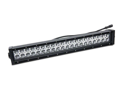 Barricade 3.50-Inch Bull Bar with Skid Plate and 20-Inch Dual Row LED Light Bar; Black (05-15 Tacoma)