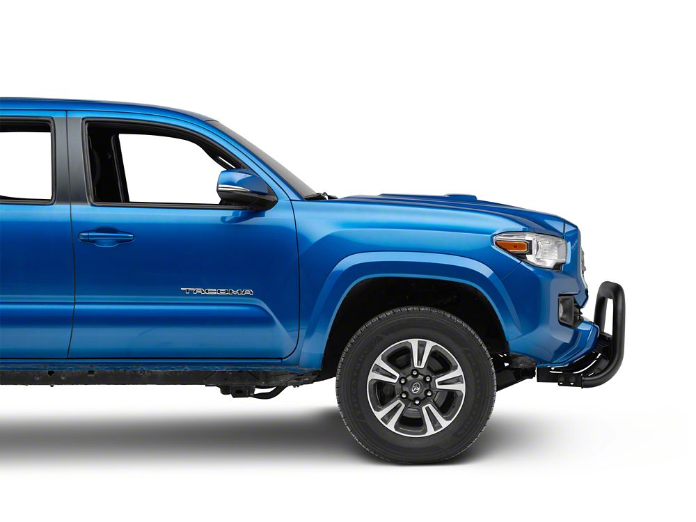 Barricade 3.50-Inch Bull Bar with Skid Plate and 20-Inch Dual Row LED Light Bar; Black (16-23 Tacoma)