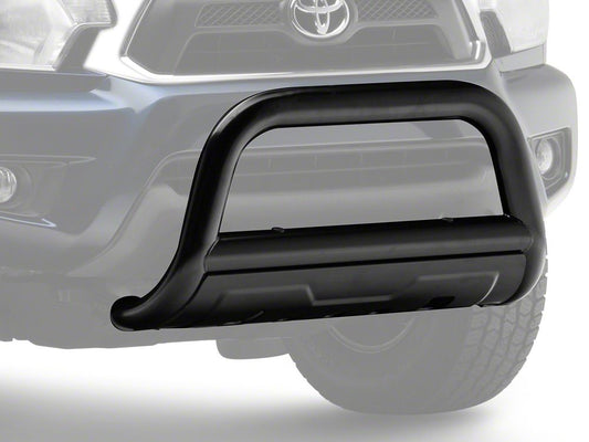 Barricade 3.50-Inch Oval Bull Bar with Skid Plate; Black (05-15 Tacoma)