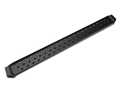 Barricade Rattler Steel Running Boards; Black (05-23 Tacoma Double Cab)
