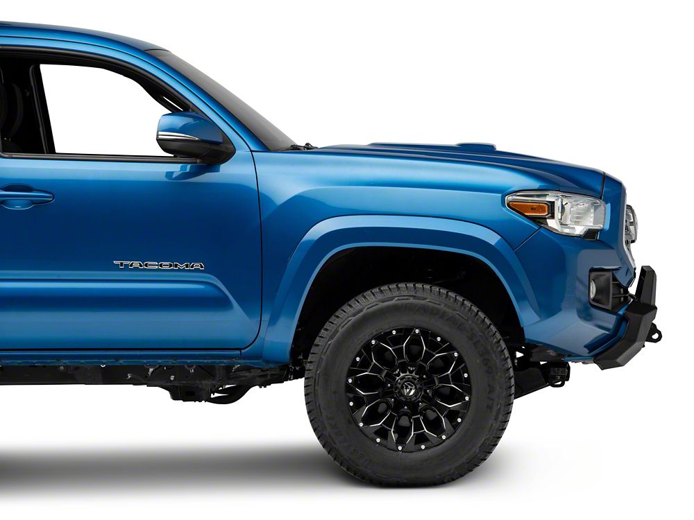 Barricade HD Stubby Front Bumper with Winch Mount (16-23 Tacoma)