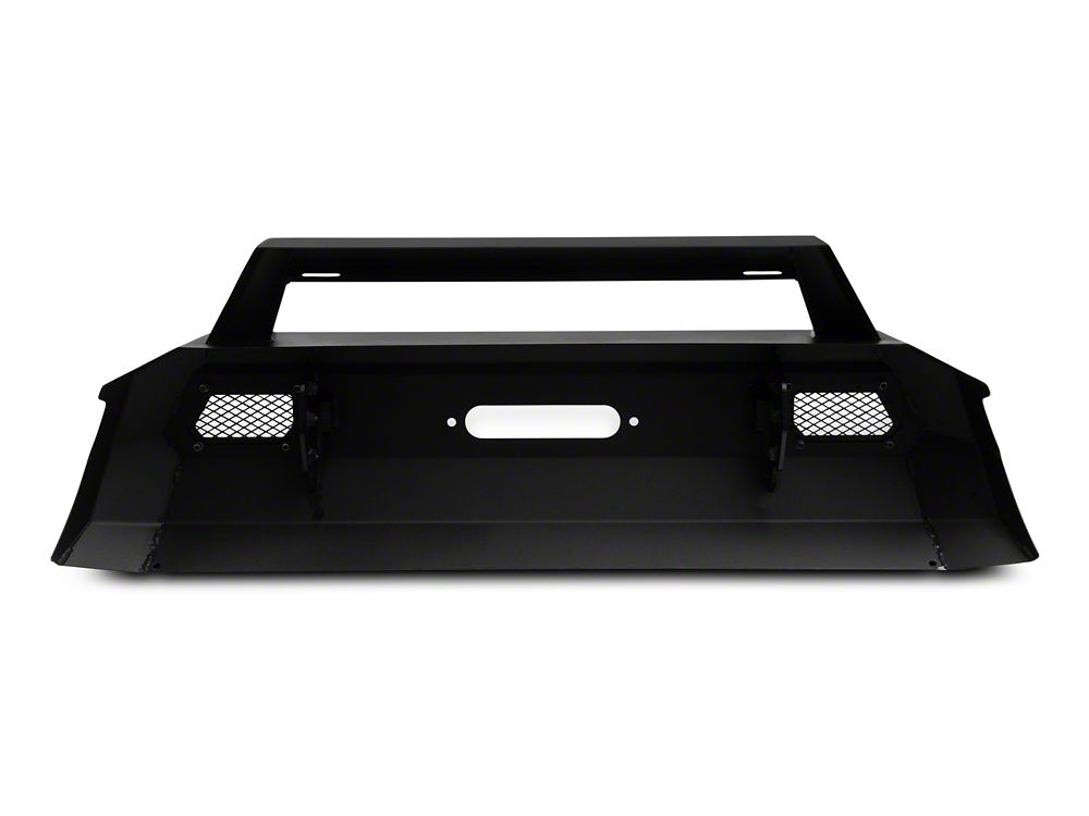 Barricade HD Stubby Front Bumper with Winch Mount and 20-Inch Single Row LED Light Bar (16-23 Tacoma)