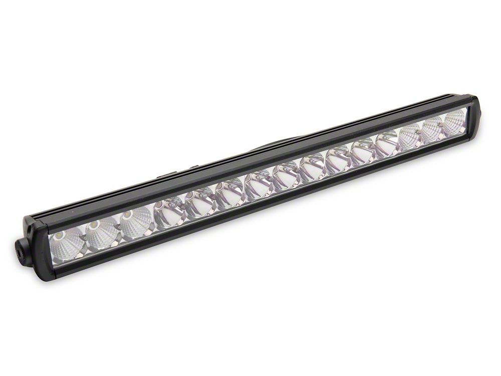 Barricade HD Stubby Front Bumper with Winch Mount and 20-Inch Single Row LED Light Bar (16-23 Tacoma)