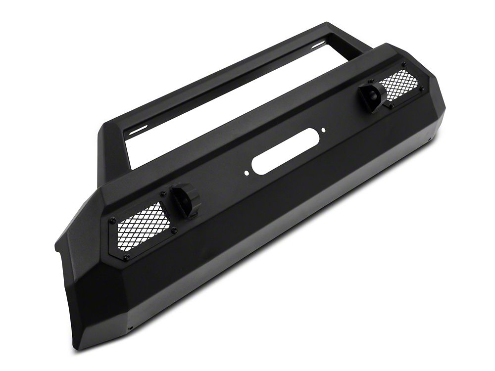 Barricade HD Stubby Front Bumper with Winch Mount and 20-Inch Single Row LED Light Bar (16-23 Tacoma)