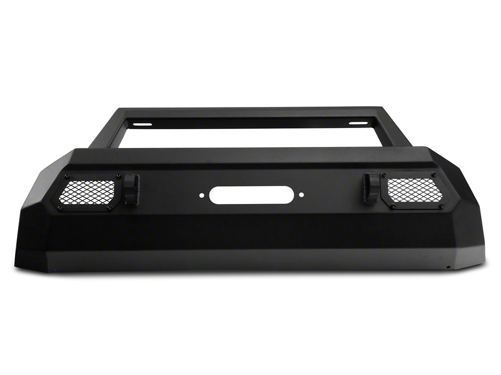 Barricade HD Stubby Front Bumper with Winch Mount and 20-Inch Single Row LED Light Bar (16-23 Tacoma)