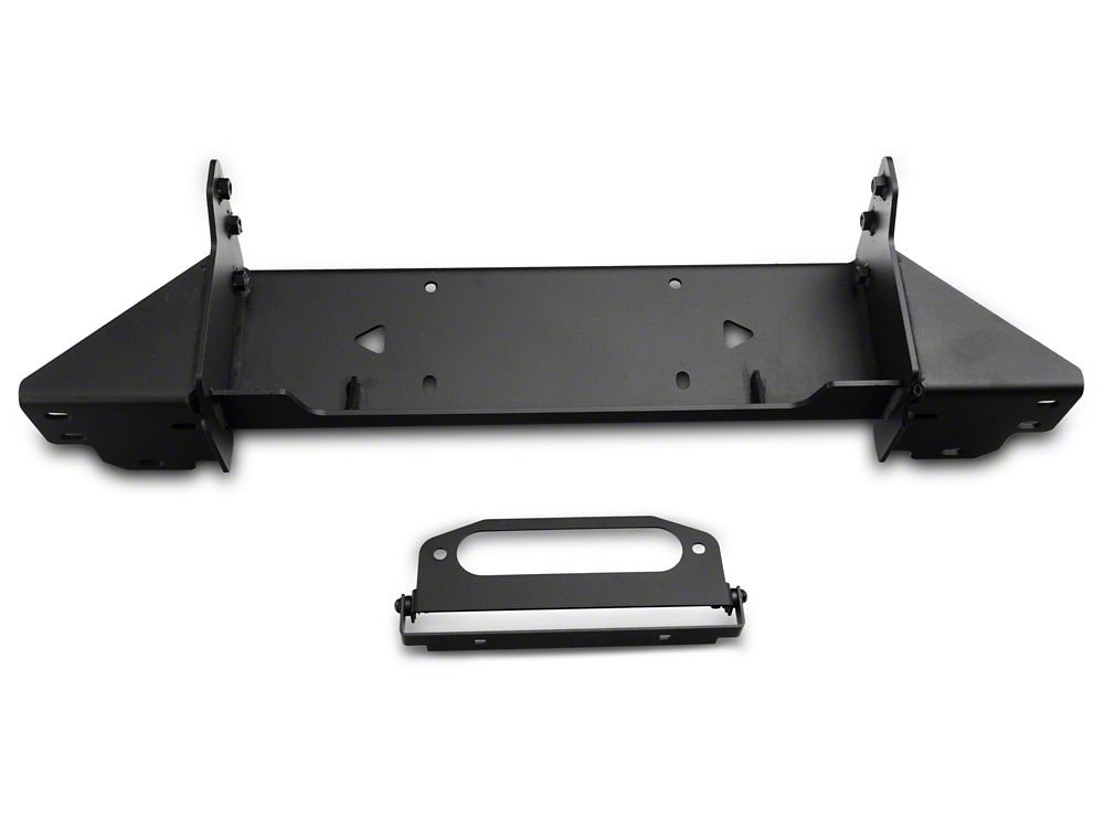 Barricade HD Stubby Front Bumper with Winch Mount and 20-Inch Single Row LED Light Bar (12-15 Tacoma)