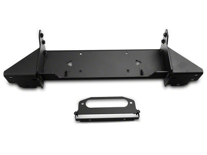 Barricade HD Stubby Front Bumper with Winch Mount and 20-Inch Single Row LED Light Bar (12-15 Tacoma)