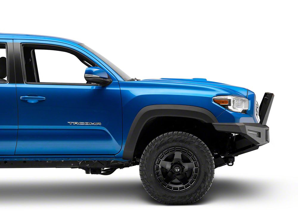 Barricade Extreme HD Modular Front Bumper with Over Rider Hoop and Skid Plate (16-23 Tacoma)