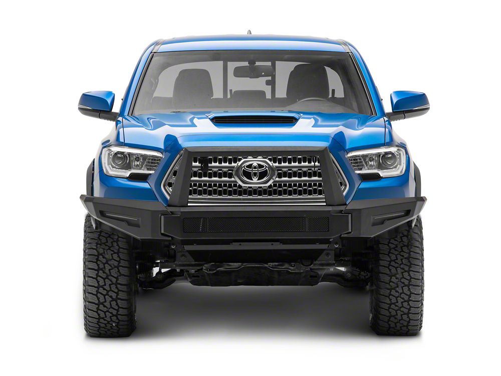 Barricade Extreme HD Modular Front Bumper with Over Rider Hoop and Skid Plate (16-23 Tacoma)