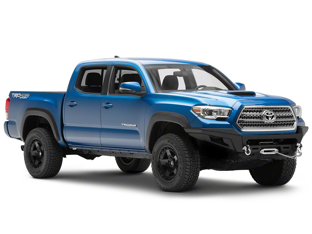 Barricade HDP Series 3-Piece Front Bumper with Winch Mount (16-23 Tacoma)