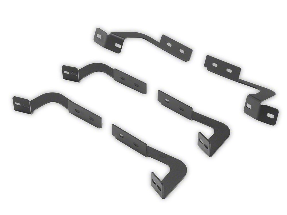 Barricade S6 Running Boards; Textured Black (05-23 Tacoma Access Cab)