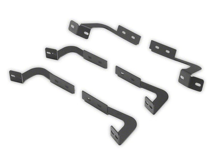 Barricade S6 Running Boards; Textured Black (05-23 Tacoma Access Cab)
