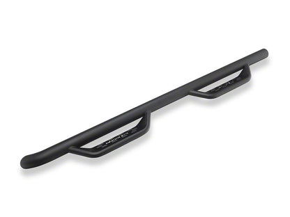 Barricade Tubular Drop Steps; Fine Textured Black Finish (24-25 Tacoma Double Cab)