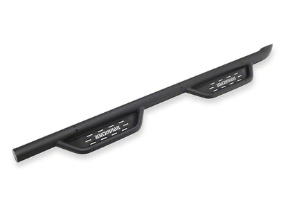 Barricade Tubular Drop Steps; Fine Textured Black Finish (24-25 Tacoma Double Cab)