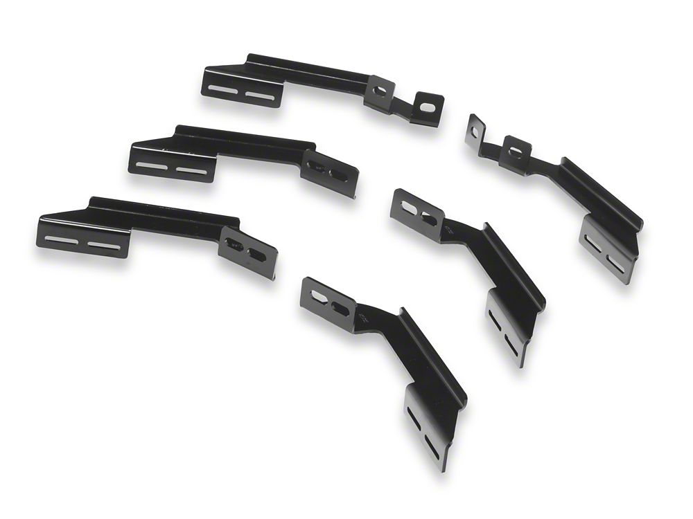Barricade Rattler Steel Running Boards; Fine Texture Black (24-25 Tacoma Double Cab)