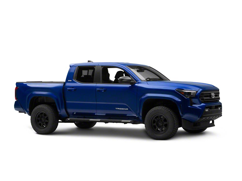 Barricade Saber 5-Inch Side Step Bars; 304 Stainless (24-25 Tacoma Double Cab)