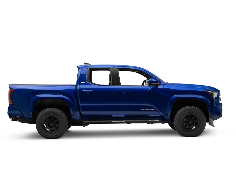 Barricade Saber 5-Inch Side Step Bars; 304 Stainless (24-25 Tacoma Double Cab)