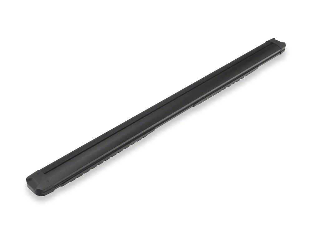 Barricade Saber 5-Inch Side Step Bars; Fine Textured Black (24-25 Tacoma Double Cab)