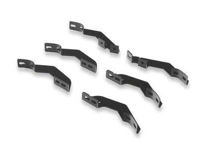 Barricade Saber 5-Inch Side Step Bars; Fine Textured Black (24-25 Tacoma Double Cab)
