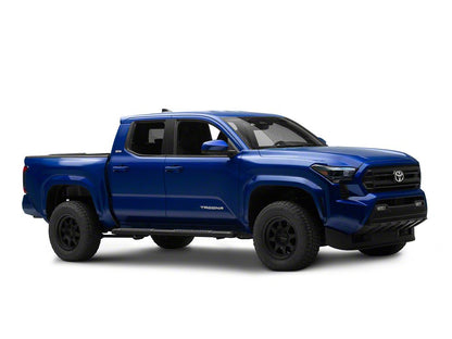 Barricade Saber 5-Inch Side Step Bars; Fine Textured Black (24-25 Tacoma Double Cab)