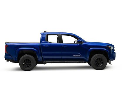 Barricade Saber 5-Inch Side Step Bars; Fine Textured Black (24-25 Tacoma Double Cab)
