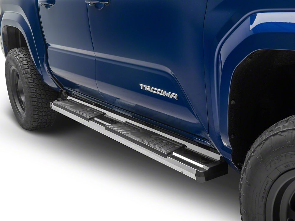 Barricade S6 Running Boards; 304 Stainless (24-25 Tacoma Double Cab)