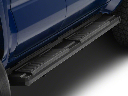 Barricade S6 Running Boards; Fine Textured Black (24-25 Tacoma Double Cab)