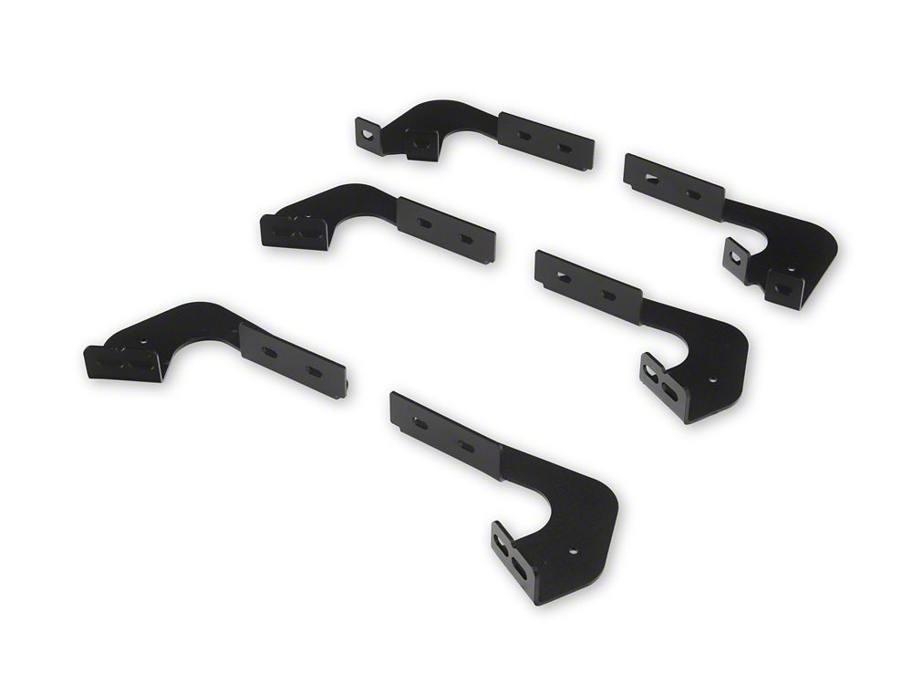 Barricade S6 Running Boards; Fine Textured Black (24-25 Tacoma Double Cab)