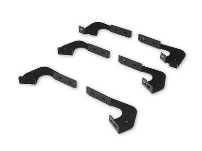 Barricade S6 Running Boards; Fine Textured Black (24-25 Tacoma Double Cab)
