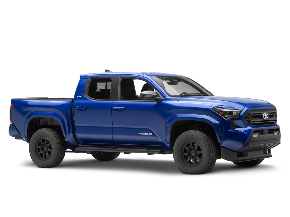 Barricade S6 Running Boards; Fine Textured Black (24-25 Tacoma Double Cab)