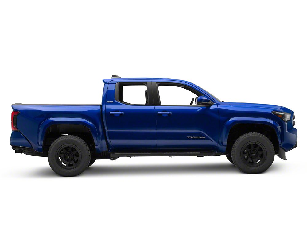 Barricade S6 Running Boards; Fine Textured Black (24-25 Tacoma Double Cab)