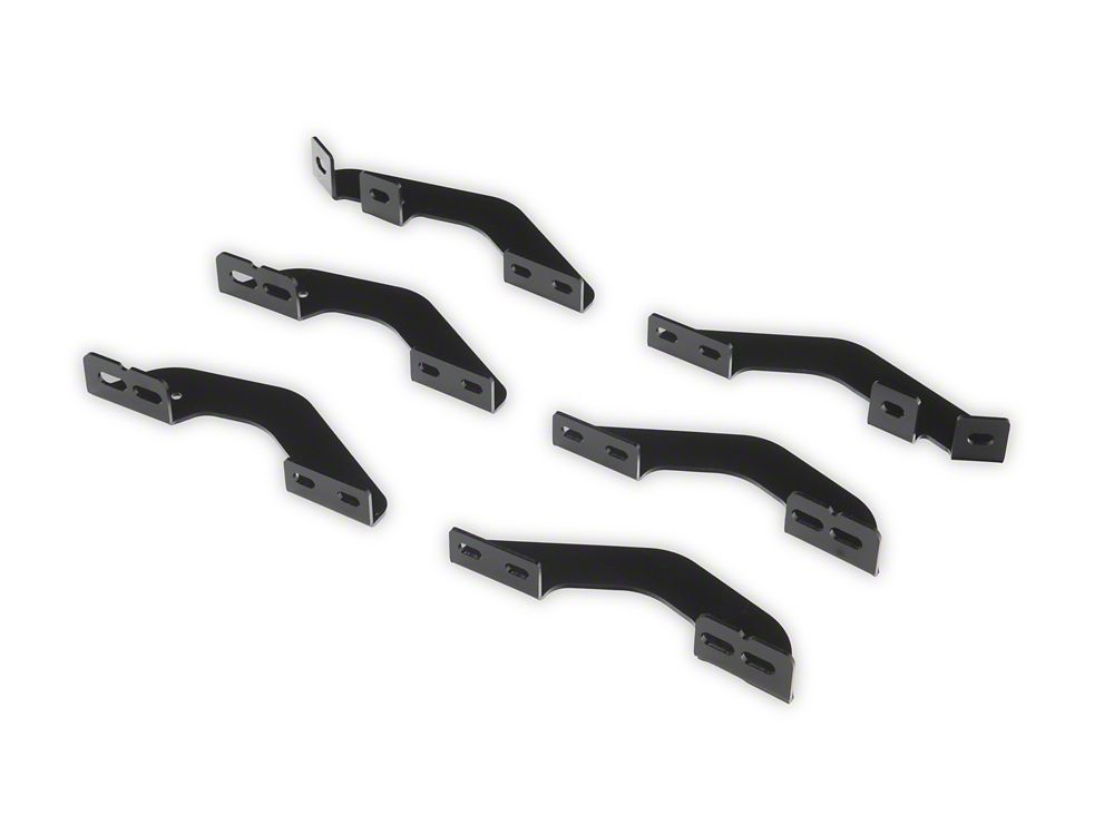 Barricade T4 Side Step Bars; Black (24-25 Tacoma Double Cab)