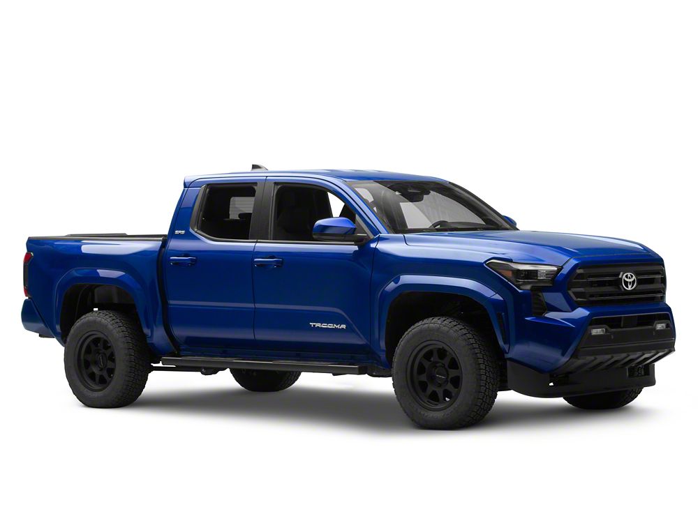 Barricade T4 Side Step Bars; Black (24-25 Tacoma Double Cab)