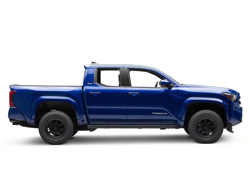 Barricade T4 Side Step Bars; Black (24-25 Tacoma Double Cab)