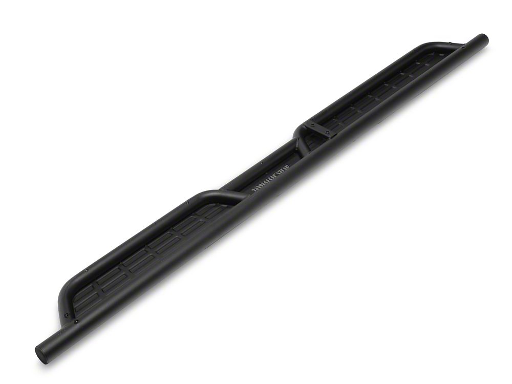 Barricade Formed HD Running Boards; Textured Black (05-23 Tacoma Double Cab)