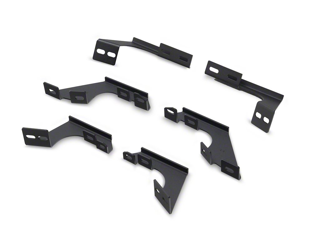 Barricade Formed HD Running Boards; Textured Black (05-23 Tacoma Double Cab)