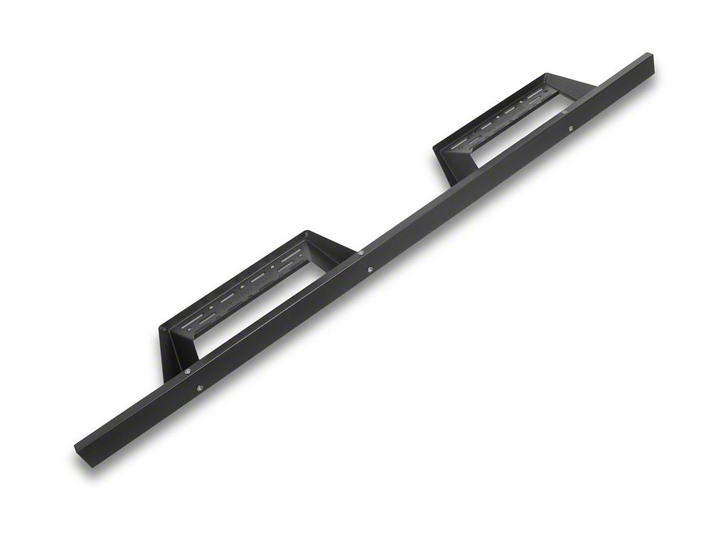 Barricade Canyon Drop Steps; Textured Black (24-25 Tacoma Double Cab)
