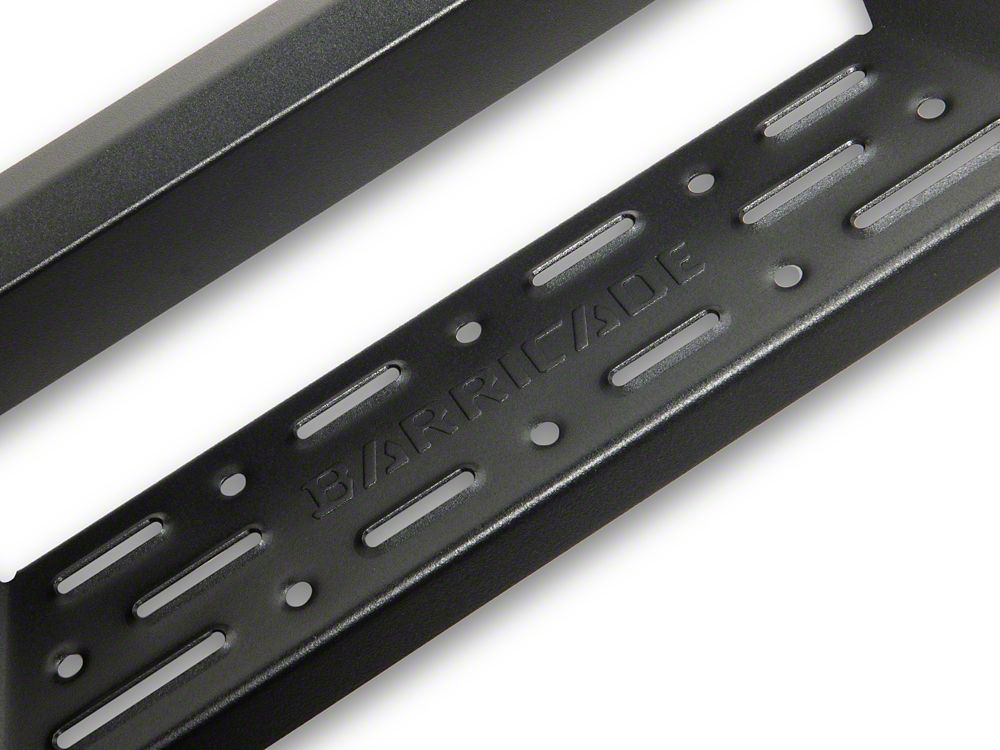 Barricade Canyon Drop Steps; Textured Black (05-23 Tacoma Access Cab)
