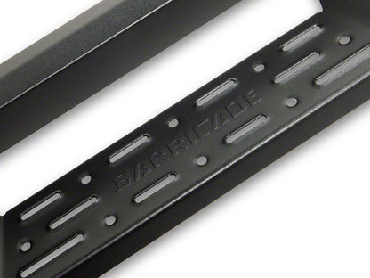 Barricade Canyon Drop Steps; Textured Black (05-23 Tacoma Access Cab)