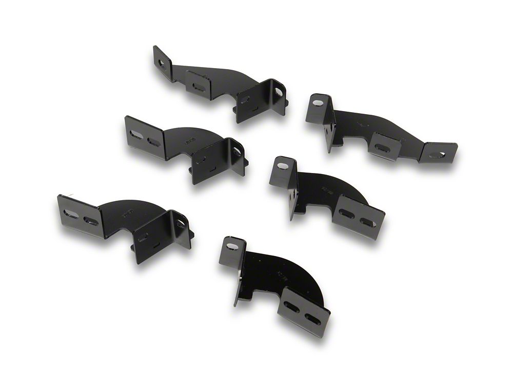 Barricade Canyon Drop Steps; Textured Black (05-23 Tacoma Access Cab)