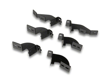 Barricade Canyon Drop Steps; Textured Black (05-23 Tacoma Access Cab)