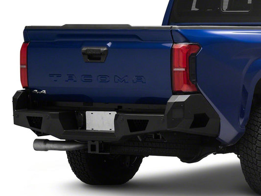 Barricade HD Rear Bumper; Textured Black (24-26 Tacoma)