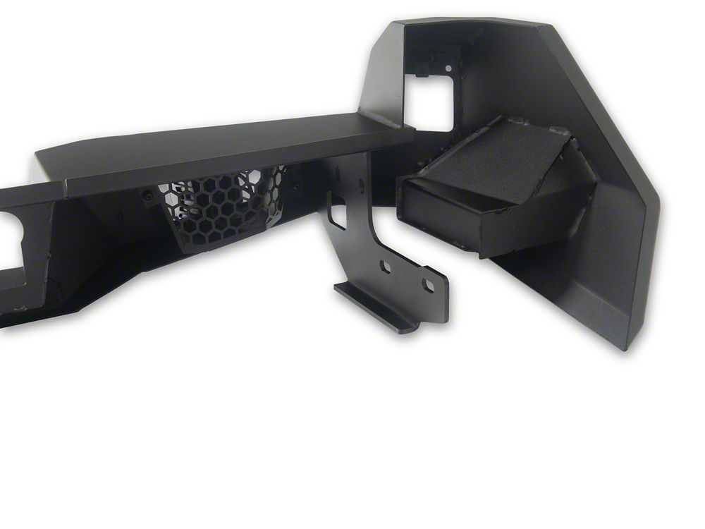 Barricade HD Rear Bumper with LED Lights; Textured Black (24-26 Tacoma)