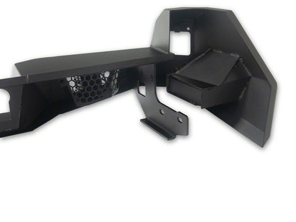 Barricade HD Rear Bumper with LED Lights; Textured Black (24-26 Tacoma)